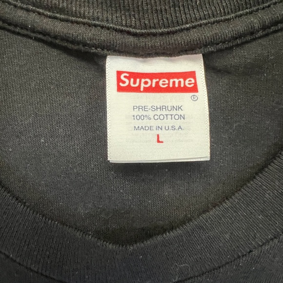 Supreme TONAL BOX LOGO TEE Black Size L - Picture 3 of 4